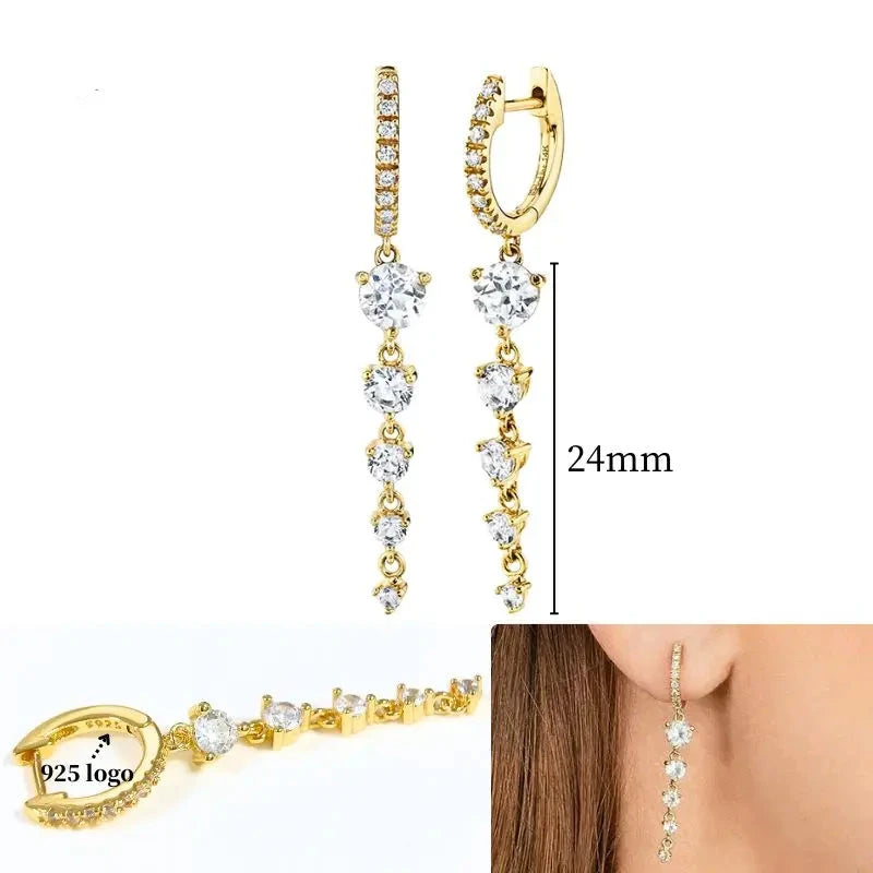 Pendientes "Glow Drop" Gold