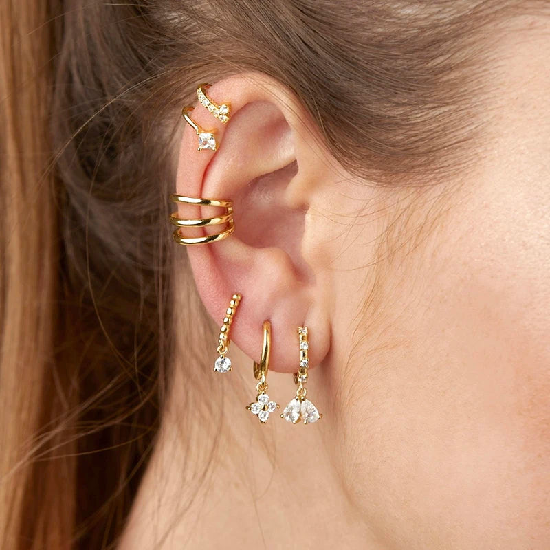 Pendientes "Glow Drop" Gold