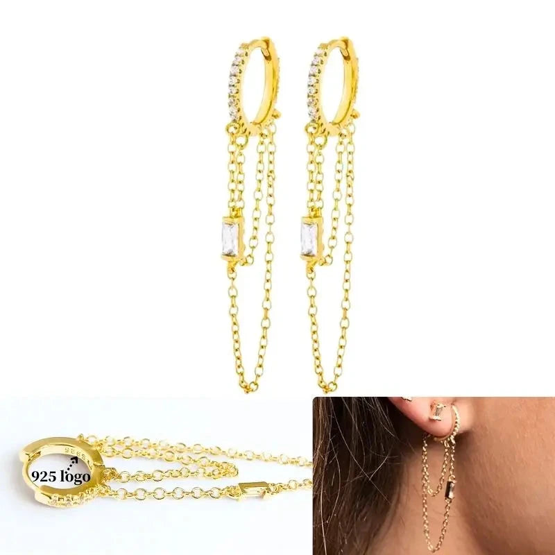 Pendientes "Glow Drop" Gold