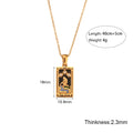 Collares "Tarot Arcana" – Cartas Místicas en Esmalte & Oro