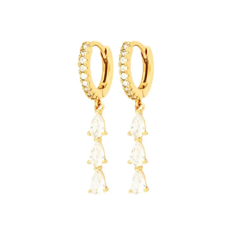 Pendientes "Glow Drop" Gold