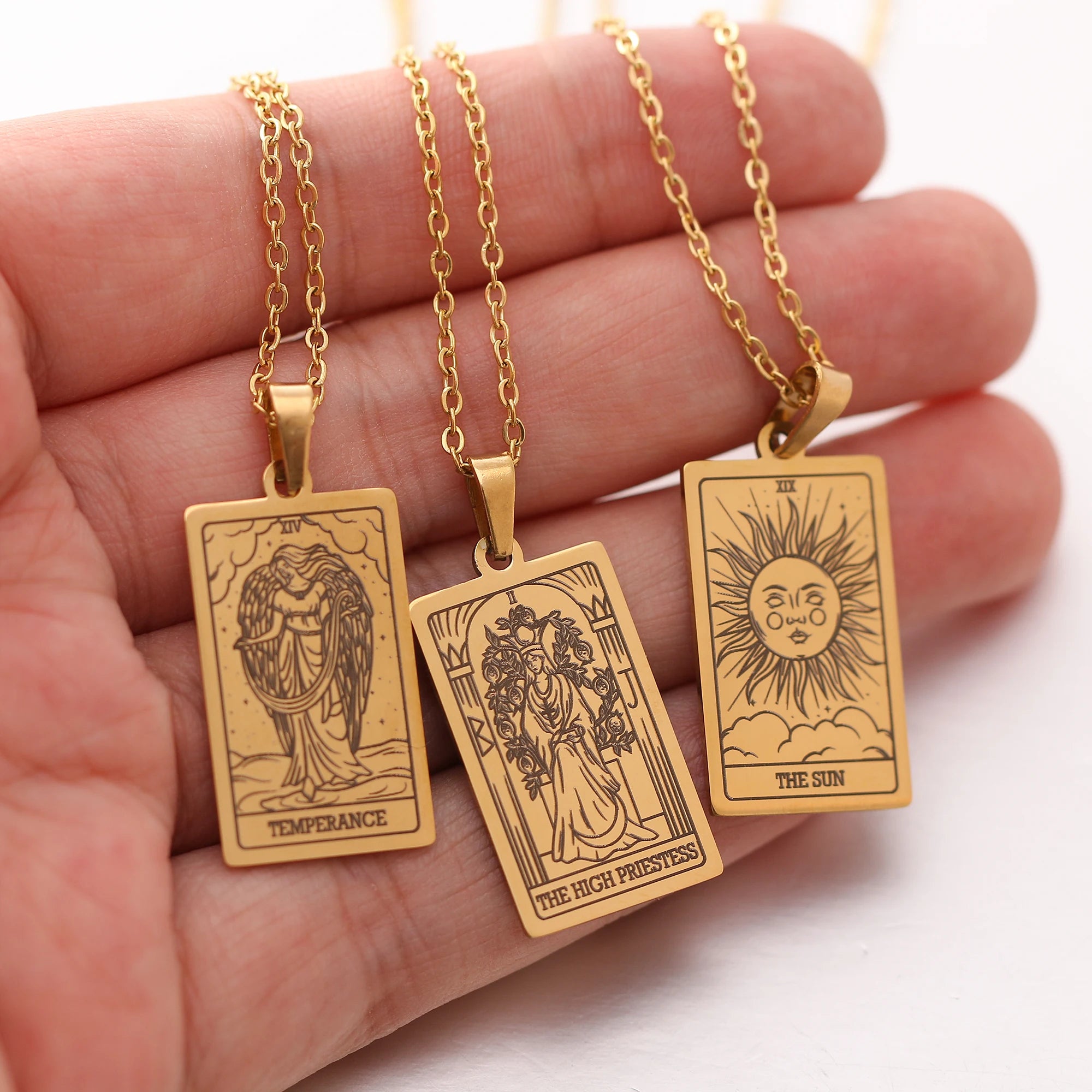 Pendientes Mini Charm: Cartas del Tarot