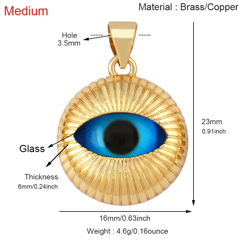 Amuleto Turkish Eye: Protección y Estilo 18k