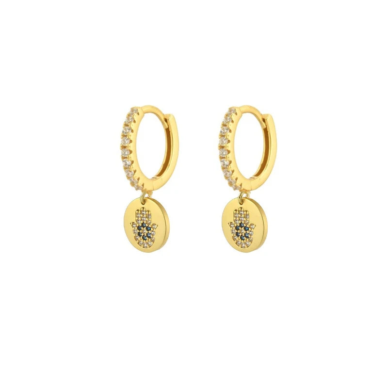 Pendientes Hamsa Protective: Tu Amuleto de Luz Diaria