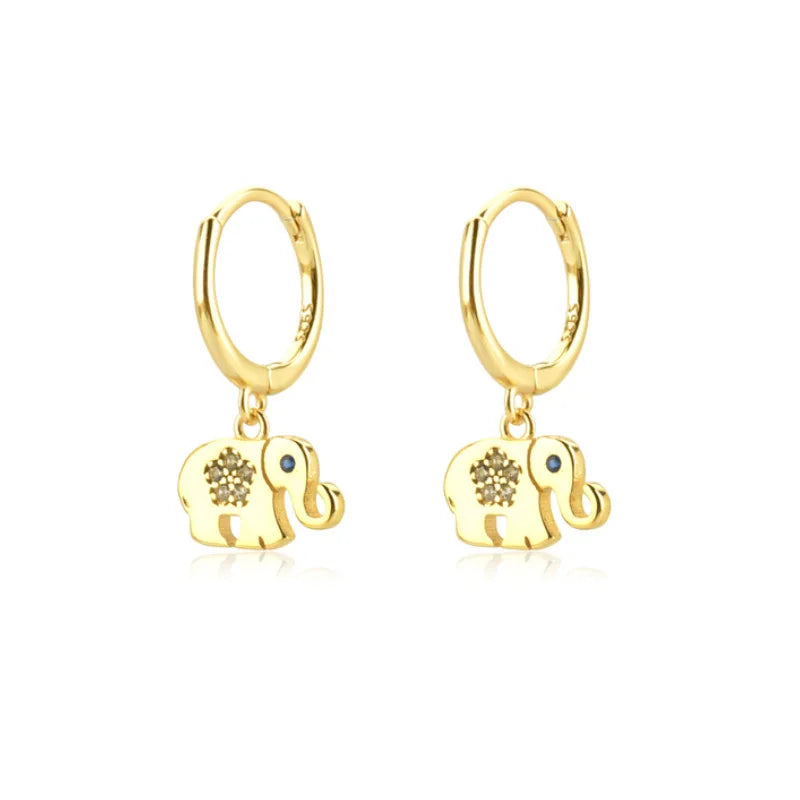 Pendientes Mini Charm: Símbolos y Brillo