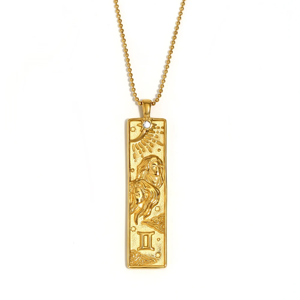 Collar "Written in the Stars" – Colección Zodíaco Gold
