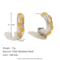Pendientes Duo Glow: Elegancia en Cascada