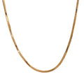 Collar Liquid Gold Snake: Brillo de Seda