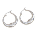 Pendientes "Midnight Muse" – Aros Luna Abstracta