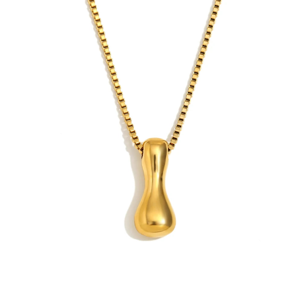 Collar Bubble Initial: Tu Identidad con Volumen