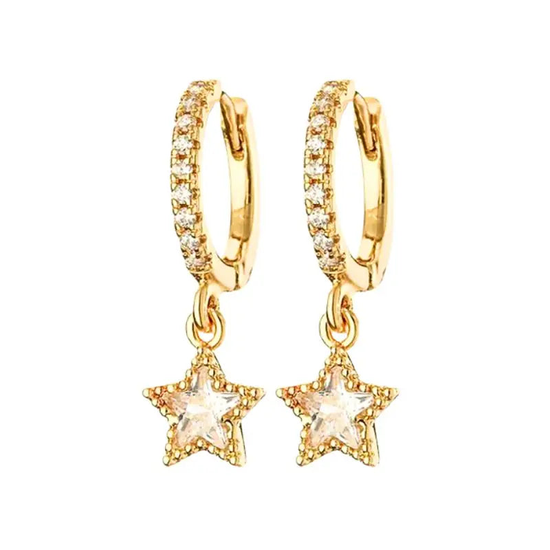 Pendientes "Glow Drop" Gold