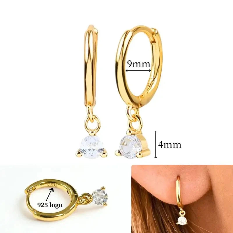 Pendientes "Glow Drop" Gold