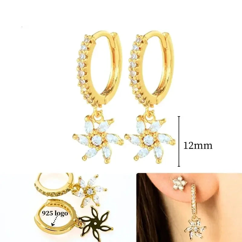 Pendientes "Glow Drop" Gold