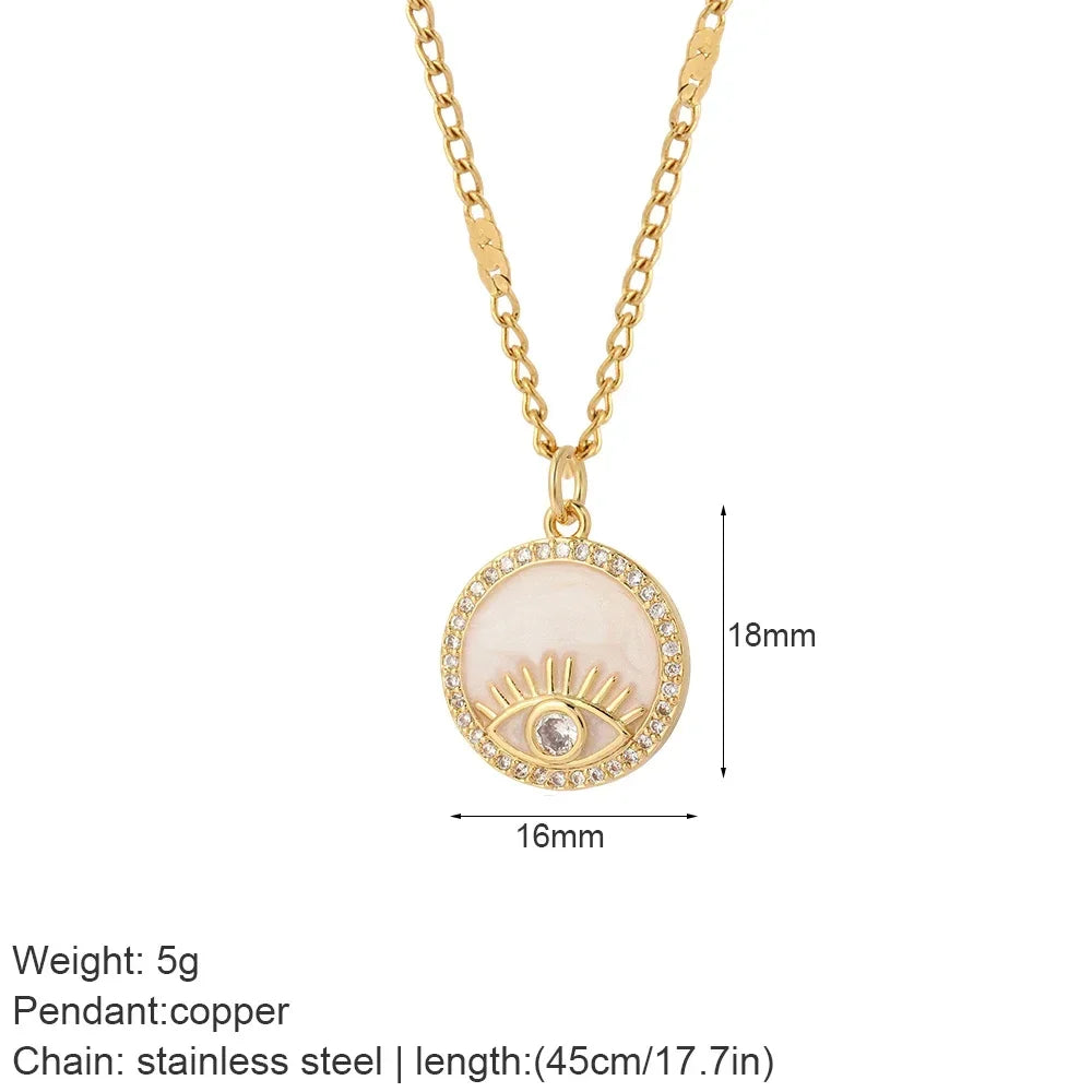 Amuleto Turkish Eye: Protección y Estilo 18k