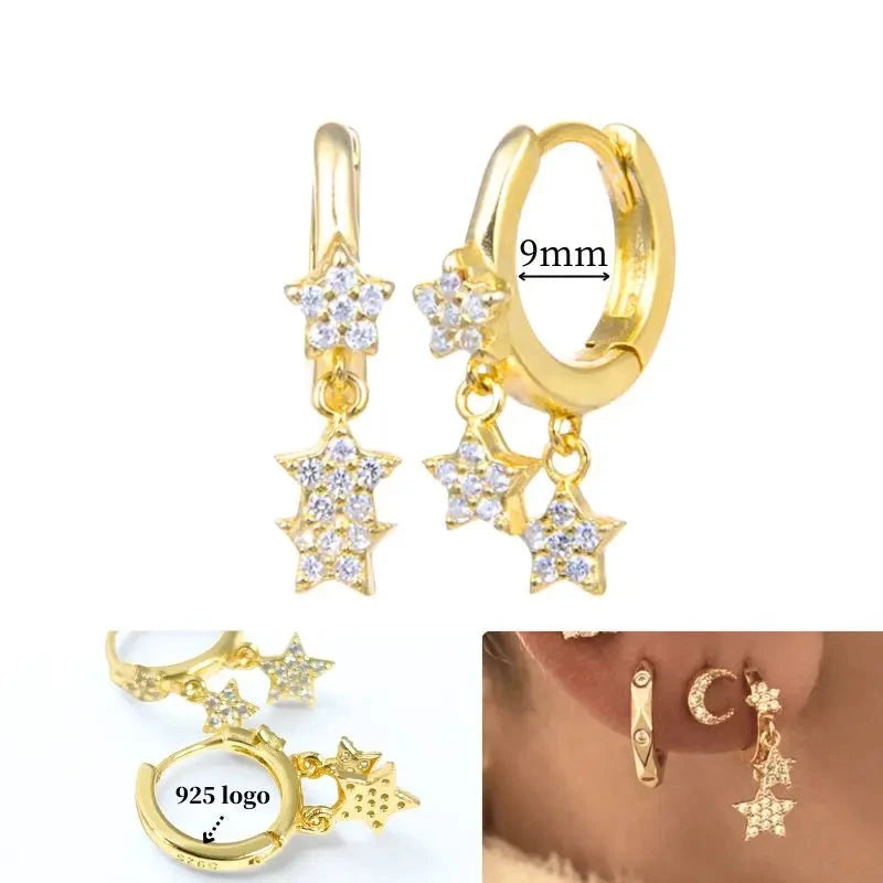 Pendientes "Glow Drop" Gold
