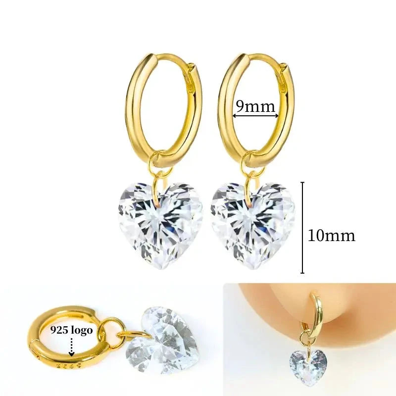 Pendientes "Glow Drop" Gold