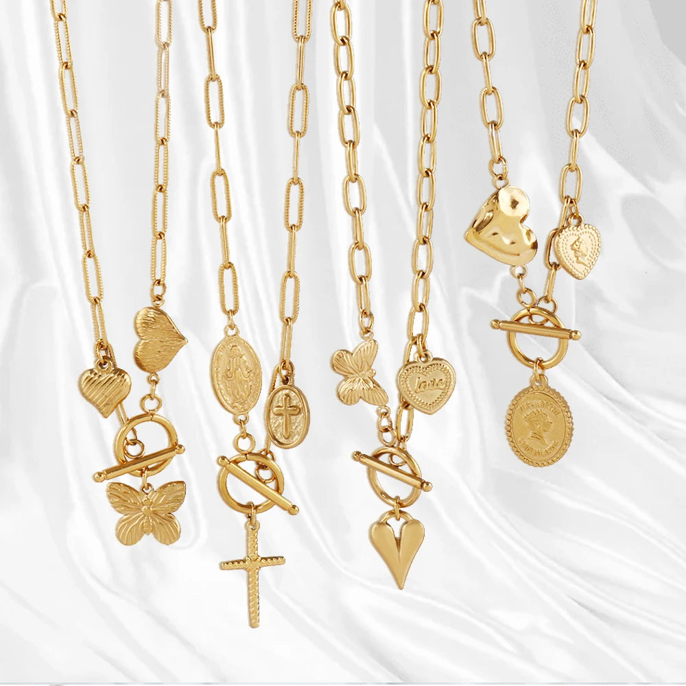 Collar "Amuletos" – Colección Essential Charms