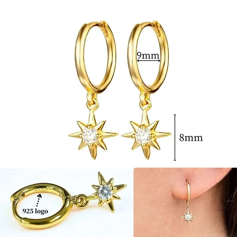 Pendientes "Glow Drop" Gold