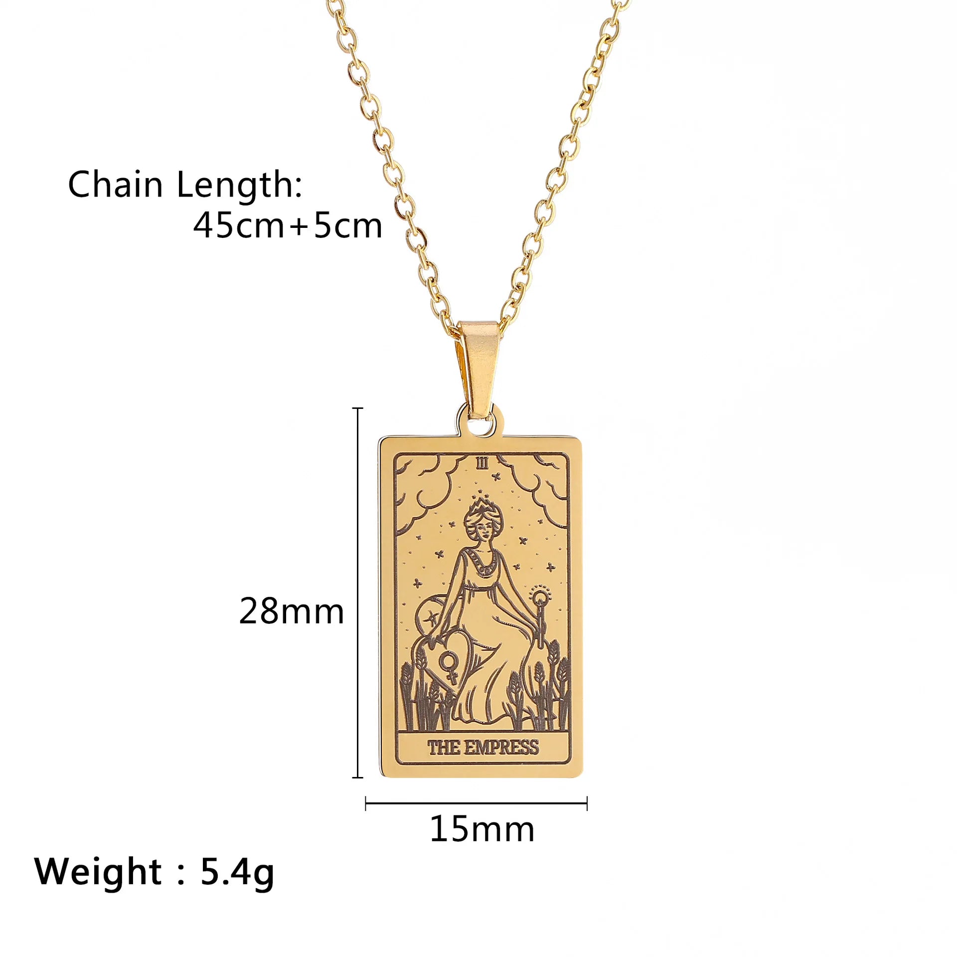 Pendientes Mini Charm: Cartas del Tarot