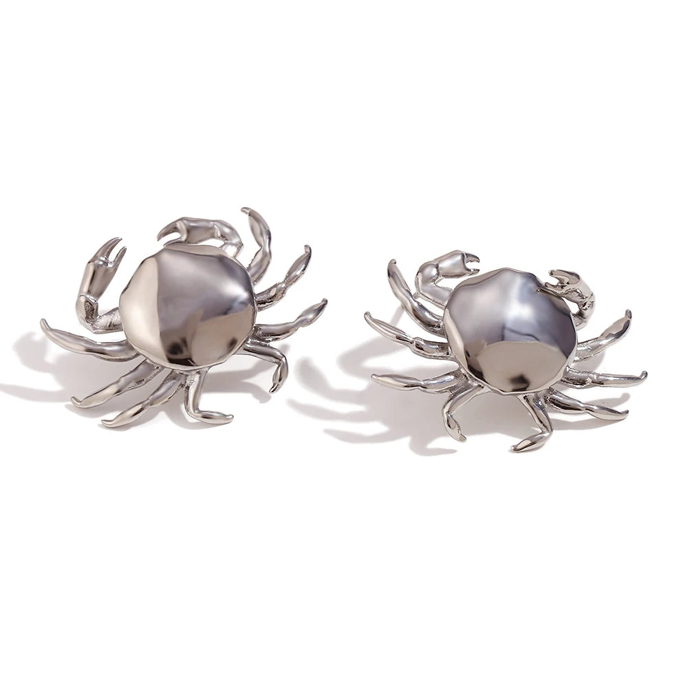 Pendientes "Crab Chic" – Edición Summer Ocean