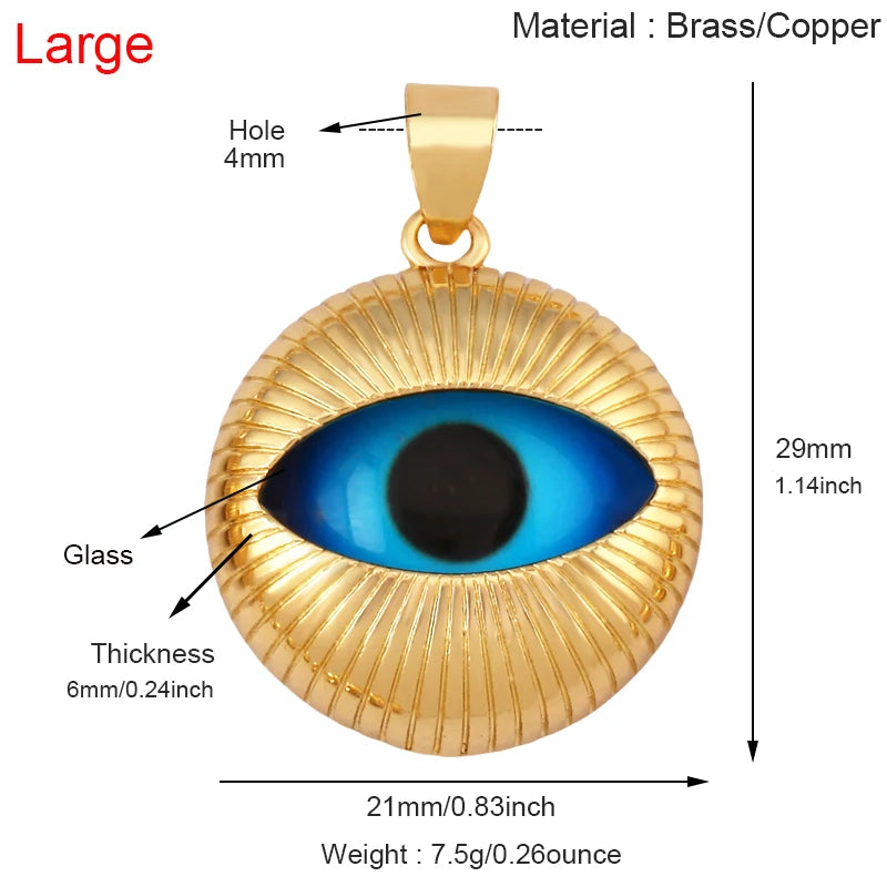 Amuleto Turkish Eye: Protección y Estilo 18k