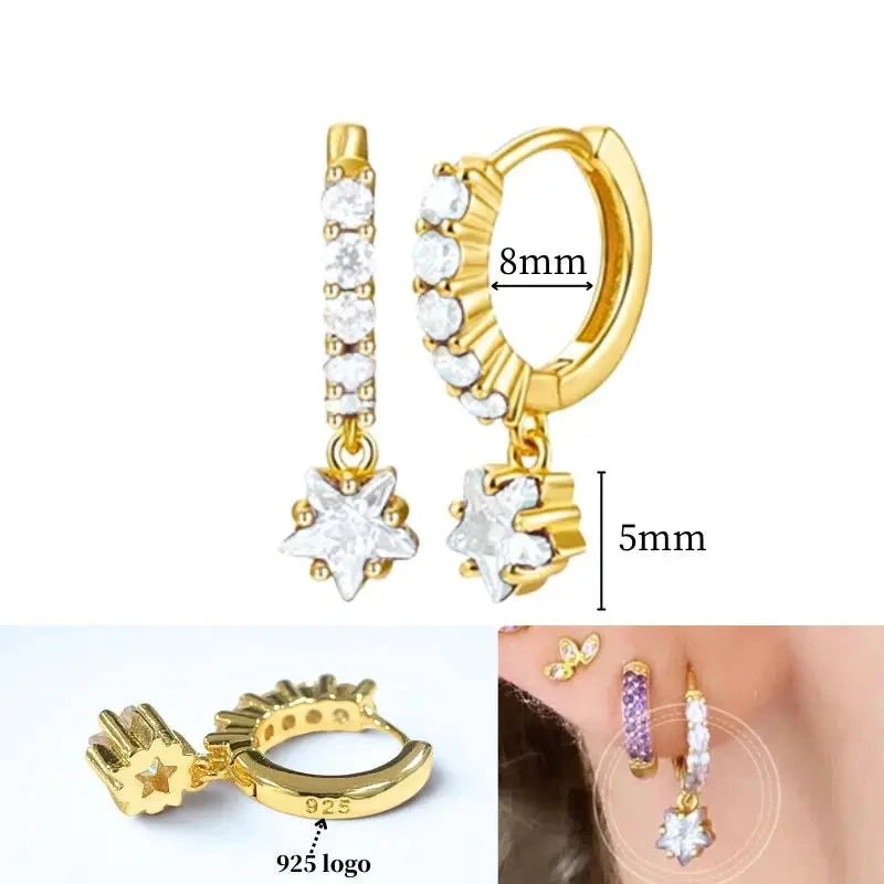 Pendientes "Glow Drop" Gold