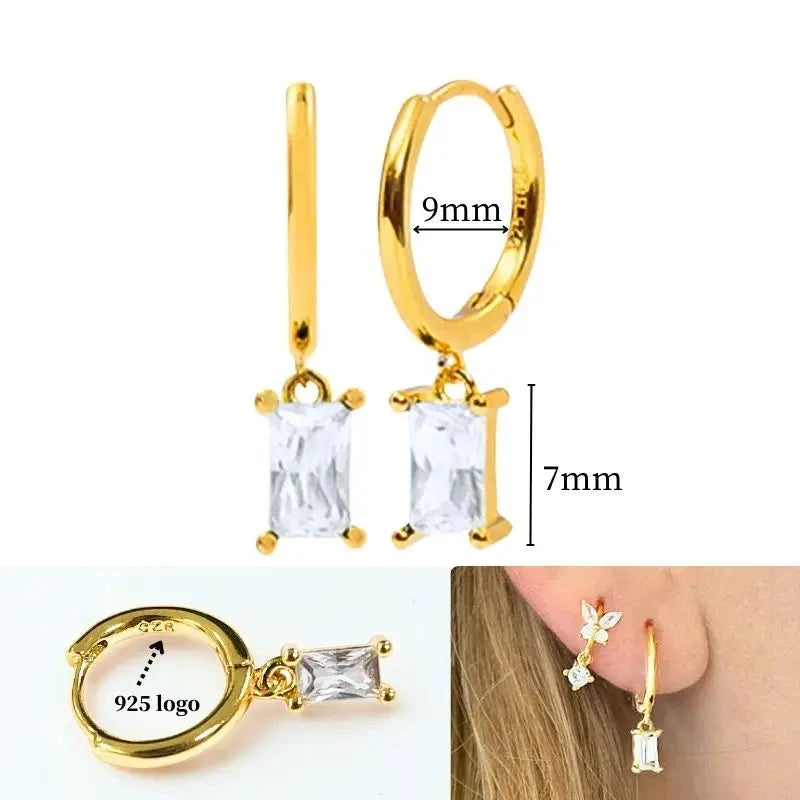 Pendientes "Glow Drop" Gold