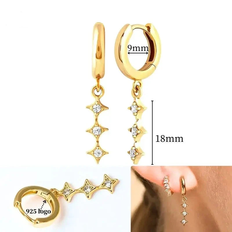 Pendientes "Glow Drop" Gold