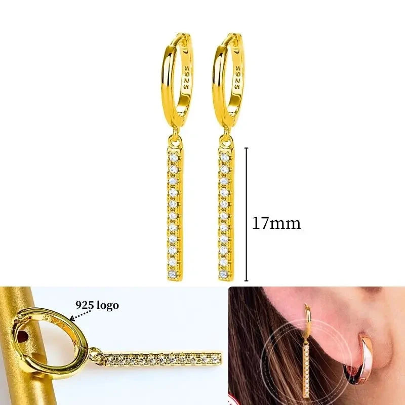 Pendientes "Glow Drop" Gold