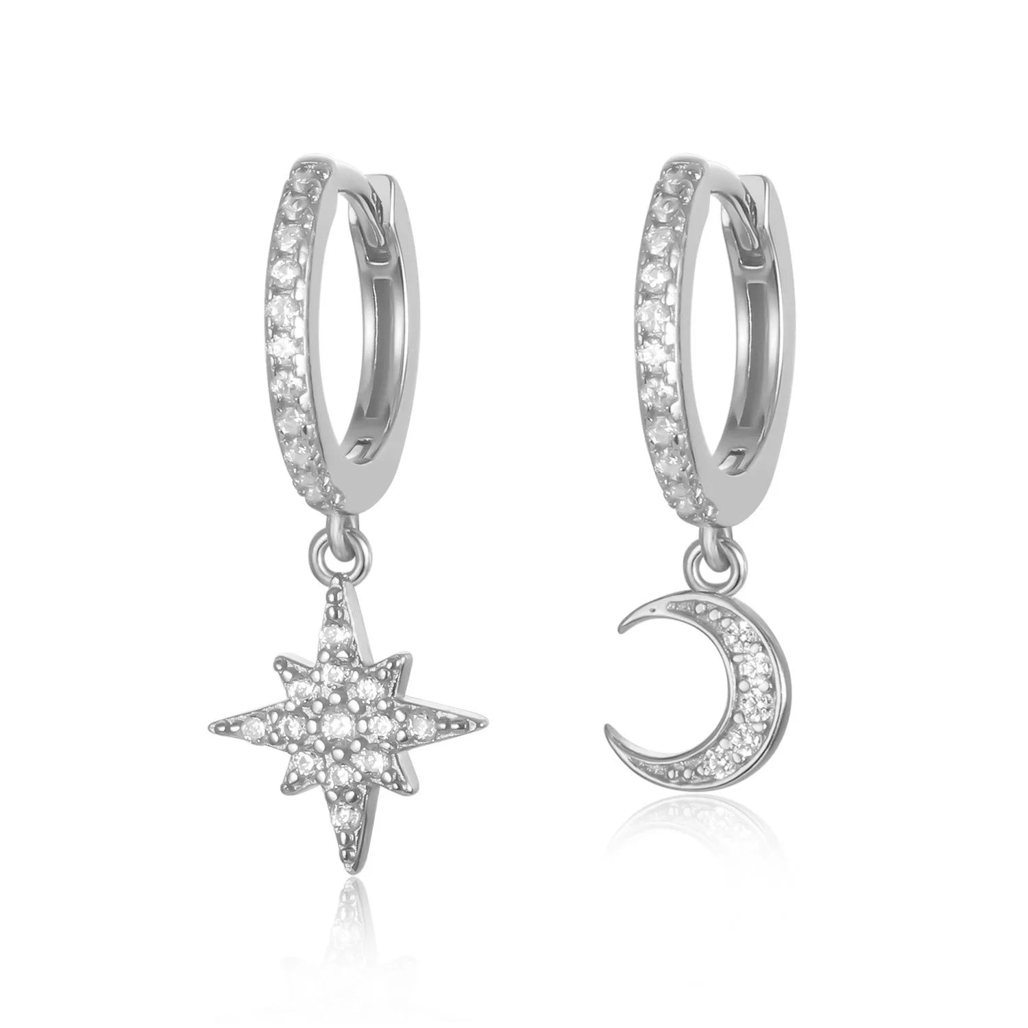 Pendientes Mini Charm: Símbolos y Brillo