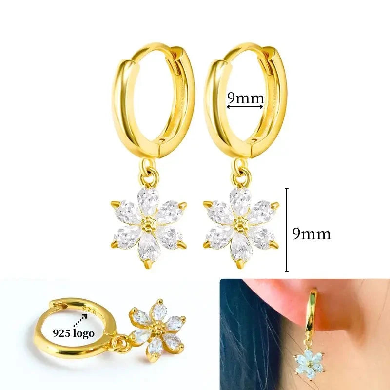 Pendientes "Glow Drop" Gold