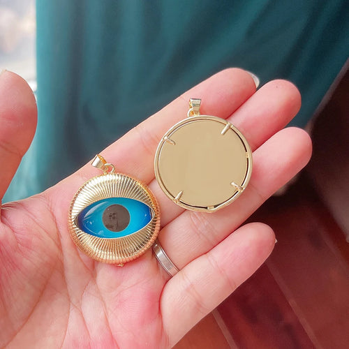 Amuleto Turkish Eye: Protección y Estilo 18k