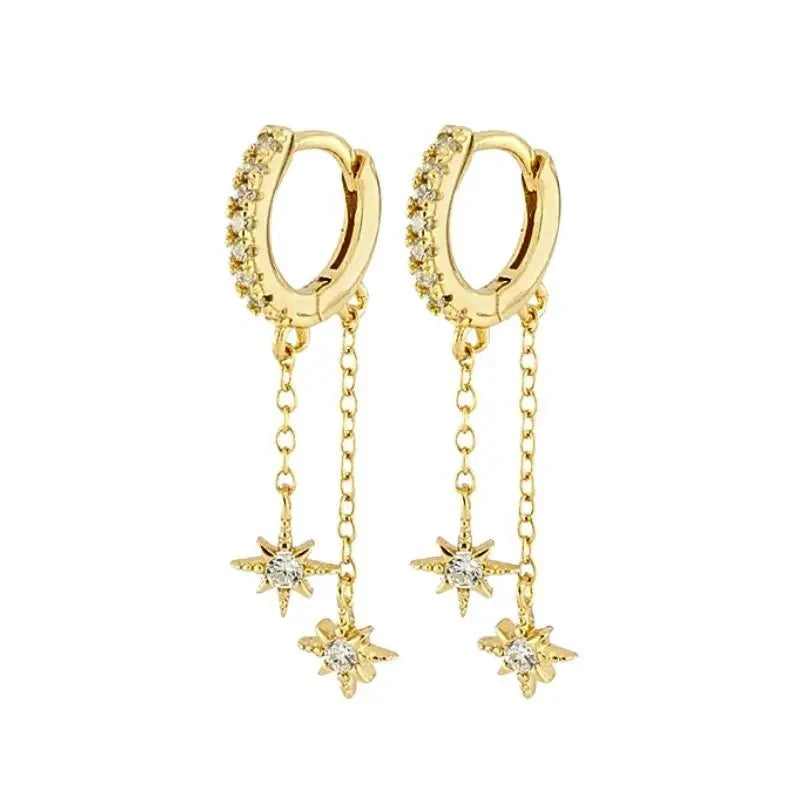 Pendientes "Glow Drop" Gold