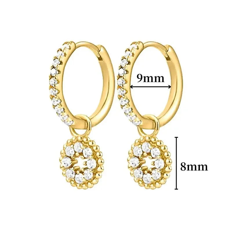 Pendientes "Glow Drop" Gold