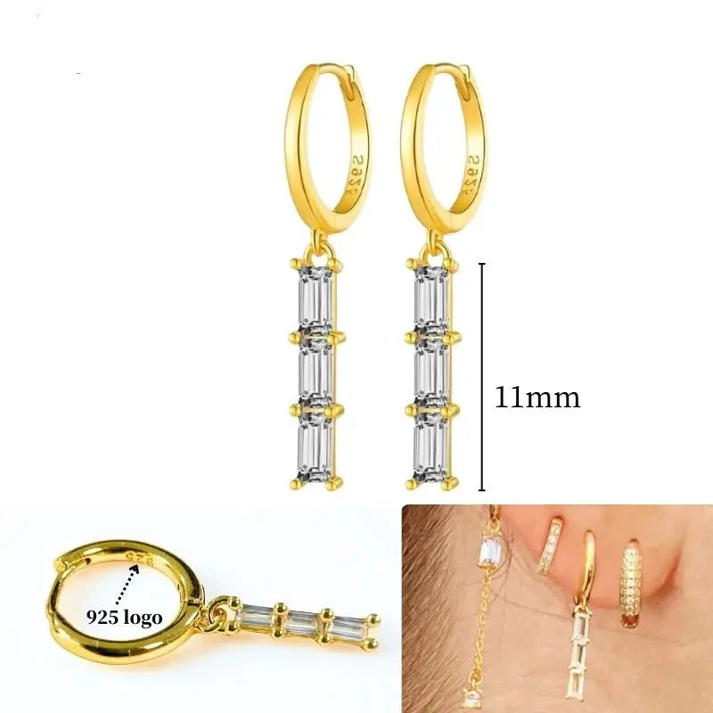 Pendientes "Glow Drop" Gold