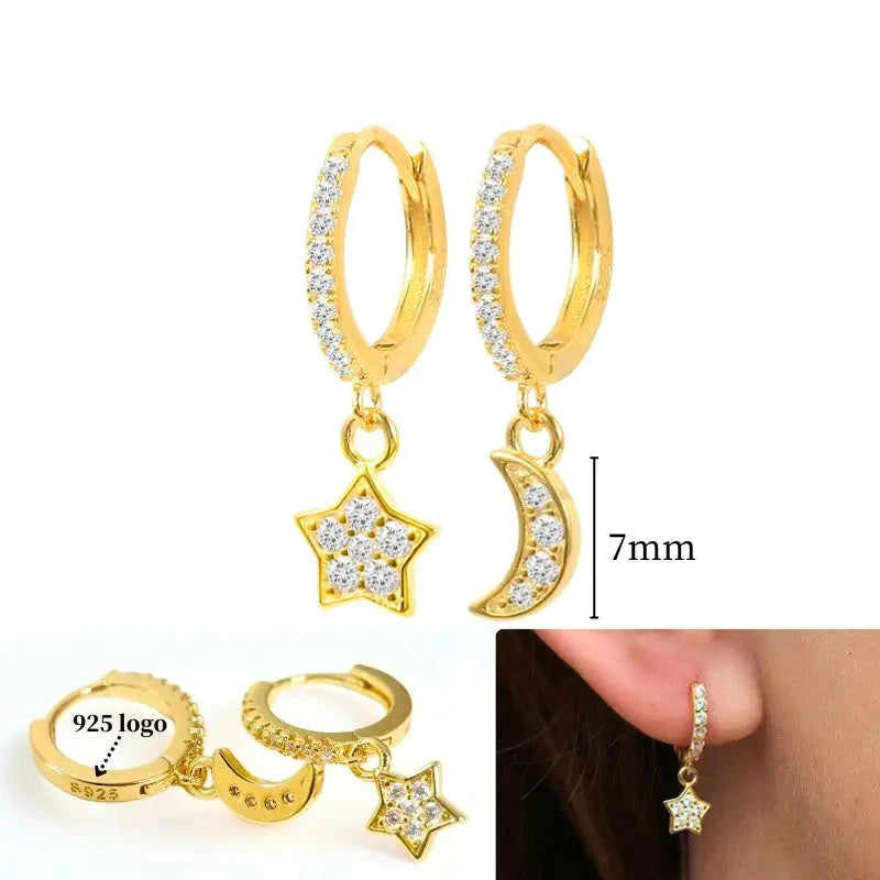 Pendientes "Glow Drop" Gold