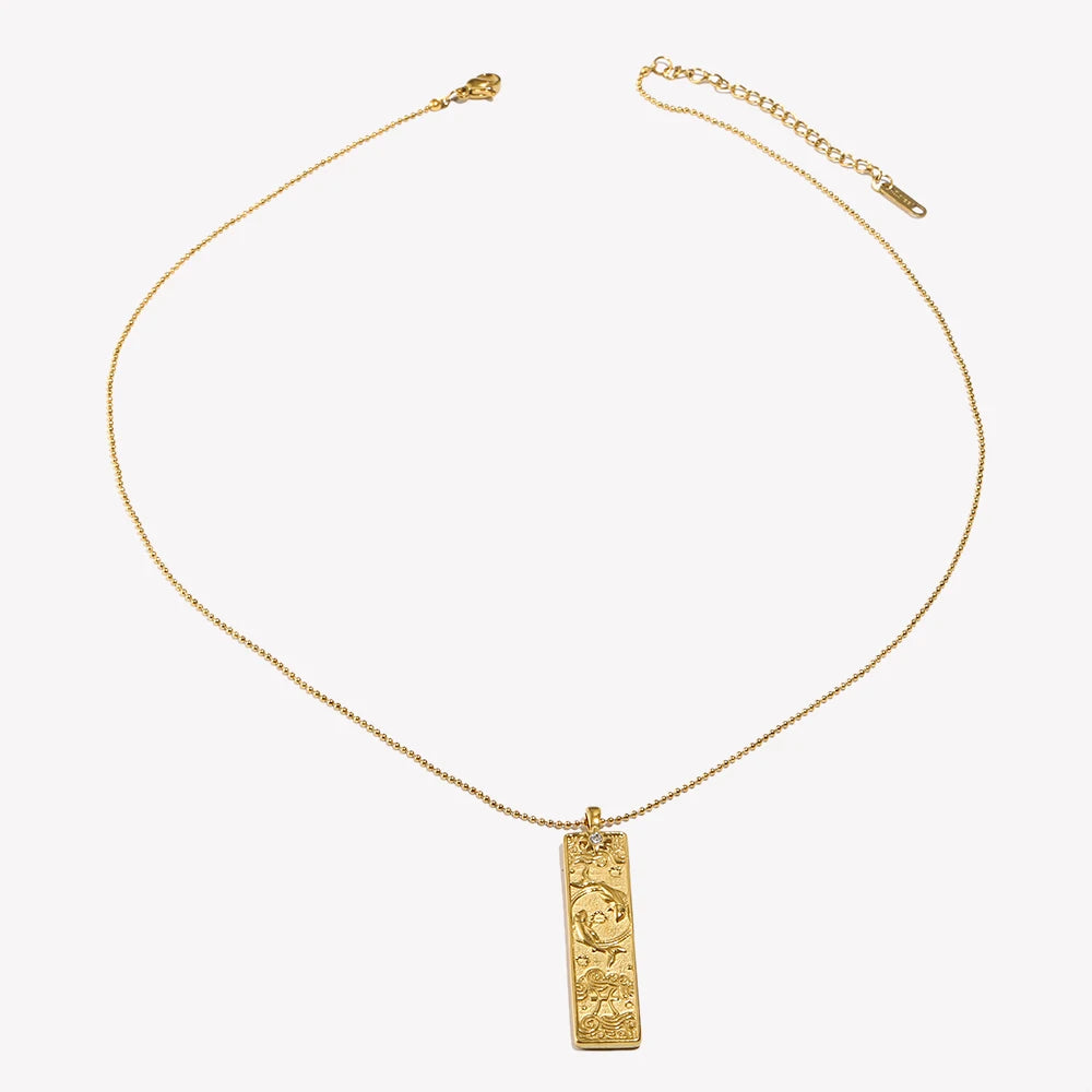 Collar "Written in the Stars" – Colección Zodíaco Gold