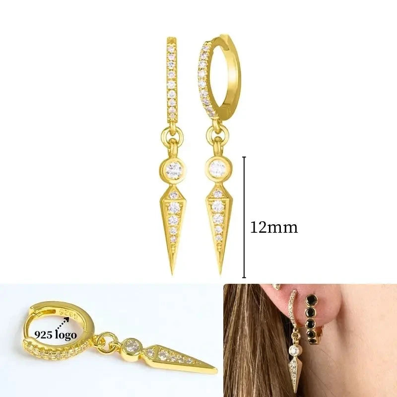 Pendientes "Glow Drop" Gold
