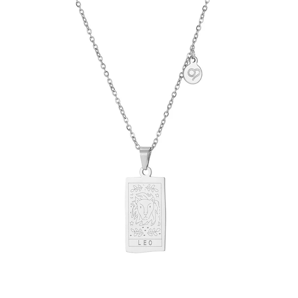 Collar Zodiac Sign: Tu Esencia en Acero