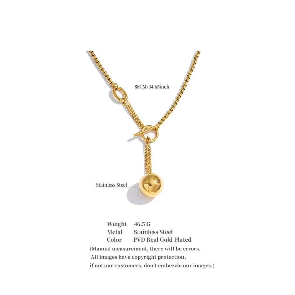 Collar Golden Sphere: Vanguardia y Equilibrio