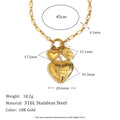 Collares "Ocean Secrets" – Amuletos de Verano en Oro 18K & Acero